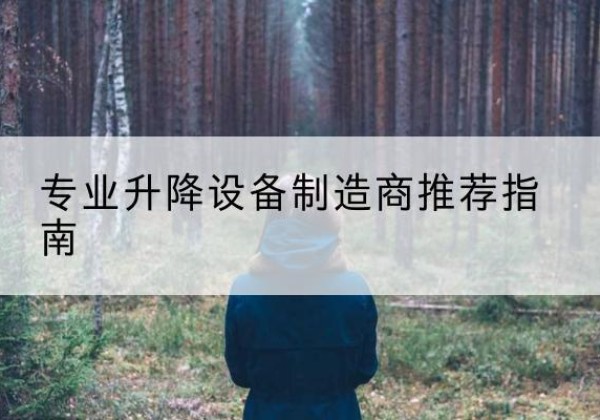 延川电动剪叉升降平台厂家-专业升降设备制造商推荐指南